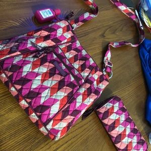 Vera Bradley crossbody purse & wallet